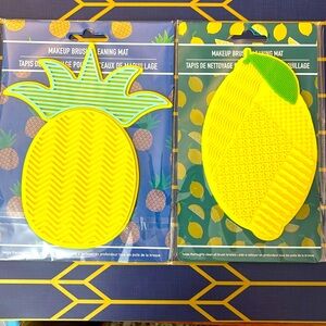 Makeup Brush Cleaning Mat Pineapple and Lemon Shape